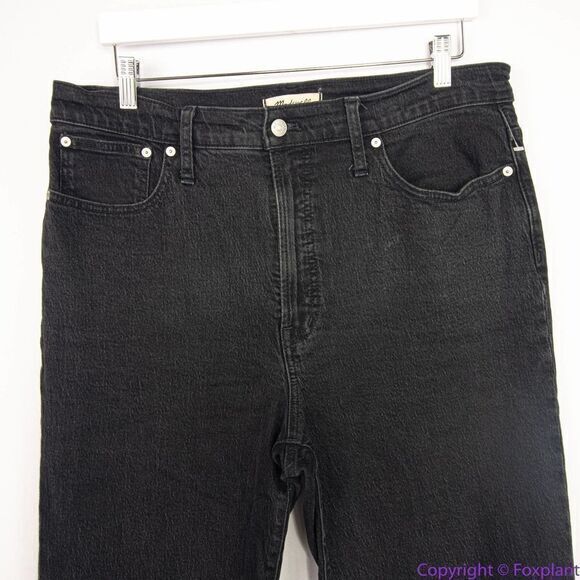 NEW Madewell The Perfect Vintage Wide-Leg Jean Belmere Wash, 32 - Picture 4 of 16